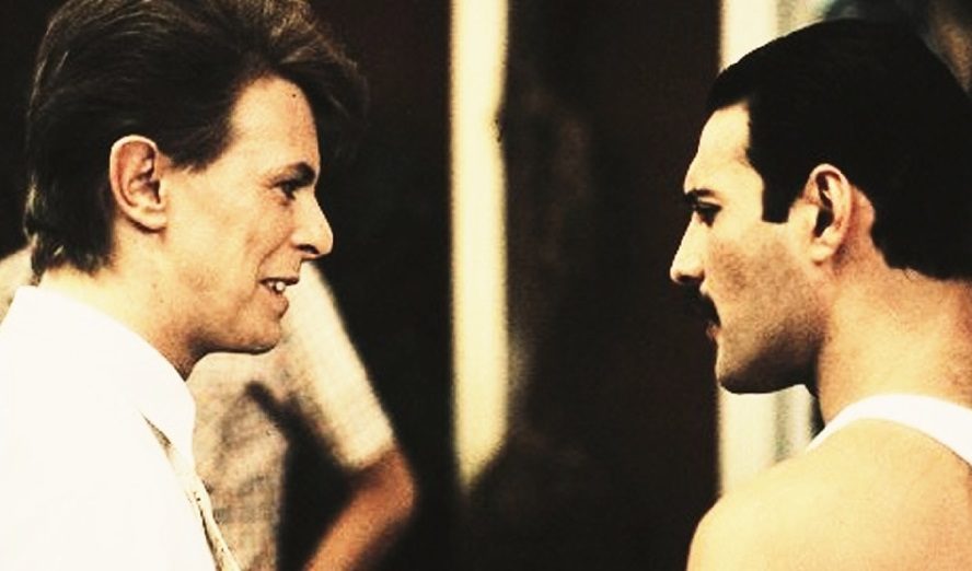 David Bowie und Freddie Mercury © YouTube 