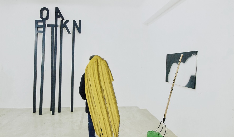 Josef Bauer: »Foto mit Pinselstrich«, 2013 © Belvedere, Wien; Foto: Johannes Stoll; Courtesy Josef Bauer; Krobath, Wien; Galerie Karin Guenther, Hamburg