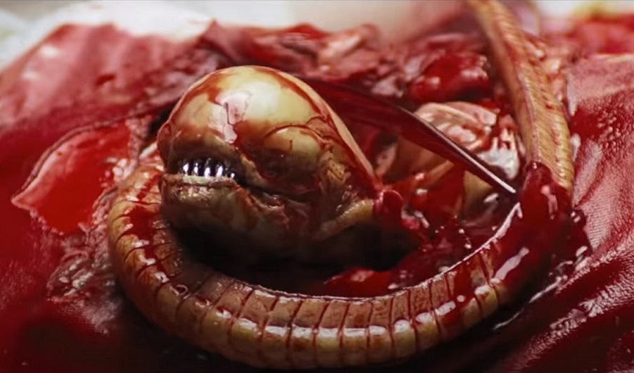 Bald ist auch die restliche Crew der Nostromo fällig! Filmstill aus dem Ansteckungsschocker »Alien«, 1979 © YouTube