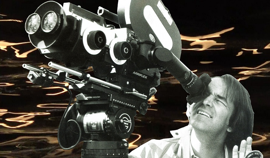 Titus Leber beim Filmen des Louvres in 3D © Titus Leber 