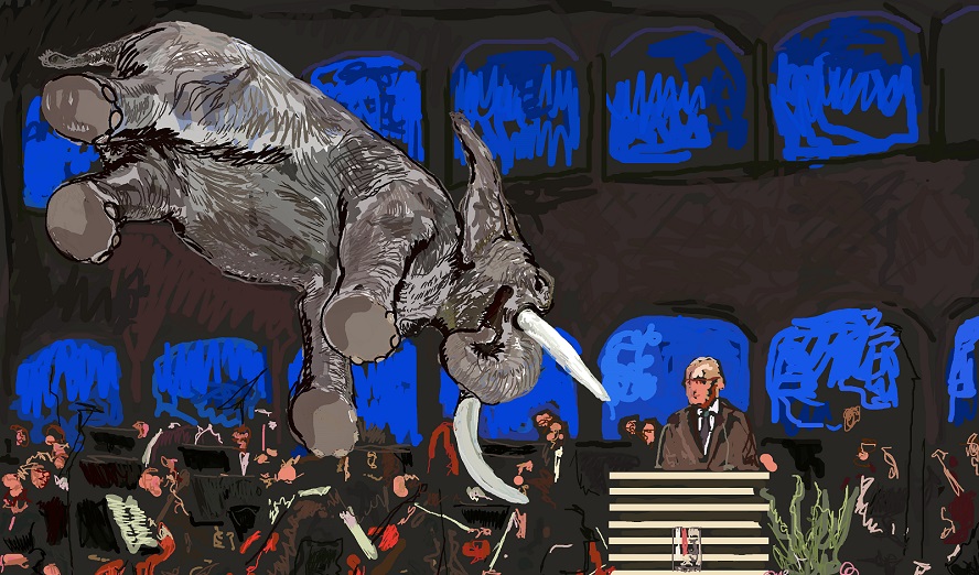 ORF? Presseaussendung Haslauer am Pult der Weisen