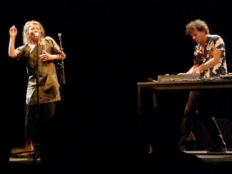 Catherine Jauniaux &amp; eRikm<br />Foto by <em>Francois</em>