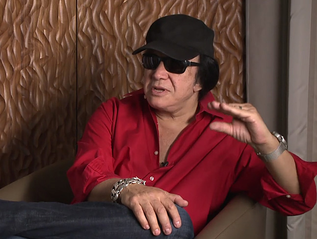 Foto: Gene Simmons, Filmstill © JMW/W24
