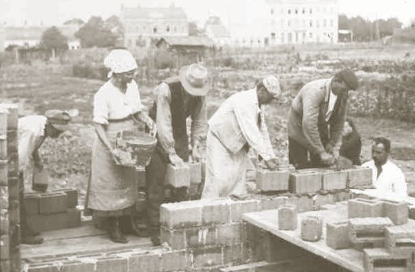 Siedlung Rosenhügel in Wien. &copy; Archiv der Siedlung Rosenhügel